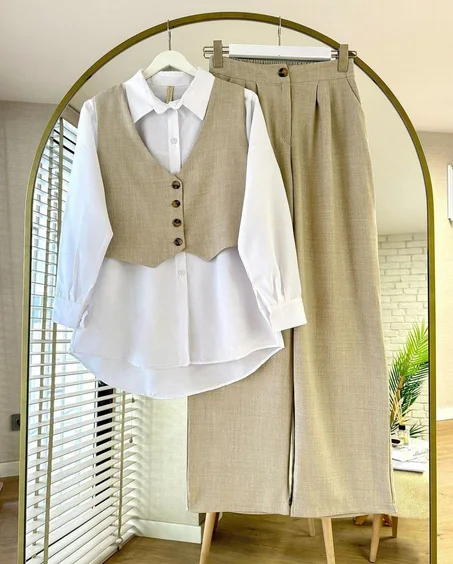 Ensemble chemise et pantalon Gilet