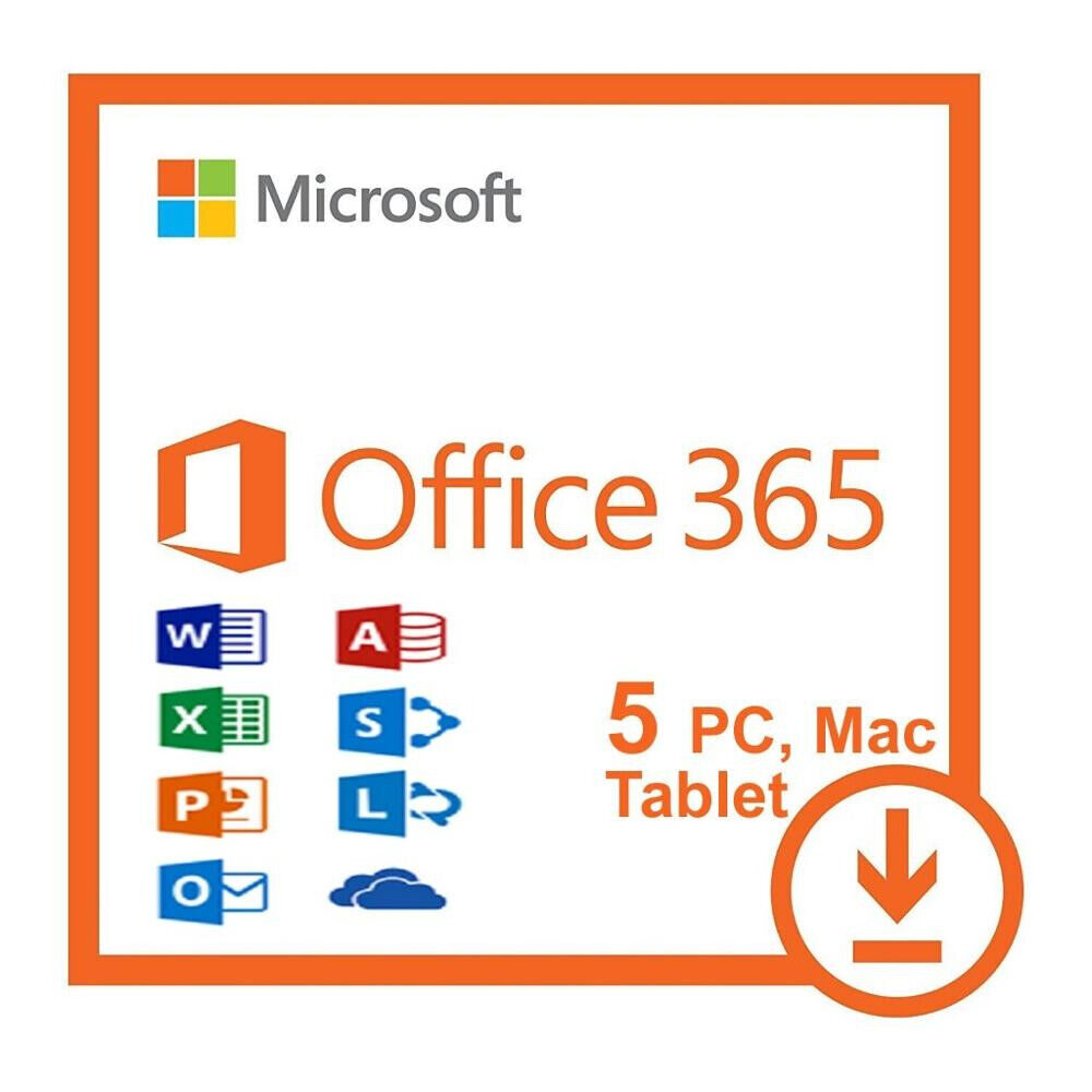 Office 365 Professional Plus - 5 PC - Win/Mac