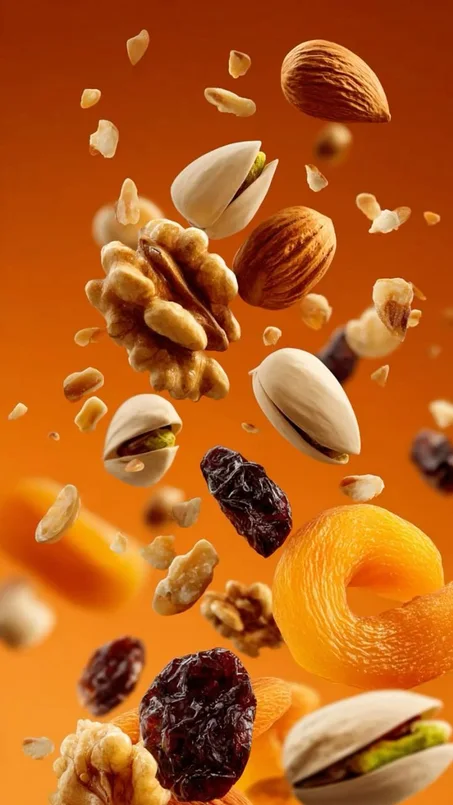 المكسرات والزبدات الصحية