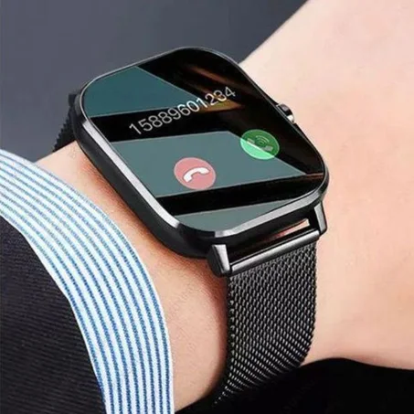 Nouvelle Montre Intelligente D'Appel Bluetooth Assistant Vocal Bracelet De Fitness Sport éTanche