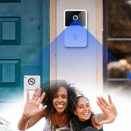 جرس الباب اللاسلكي الذكي بالفيديو