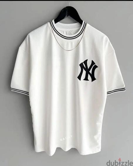 T-shirt Oversize NY  Blanc