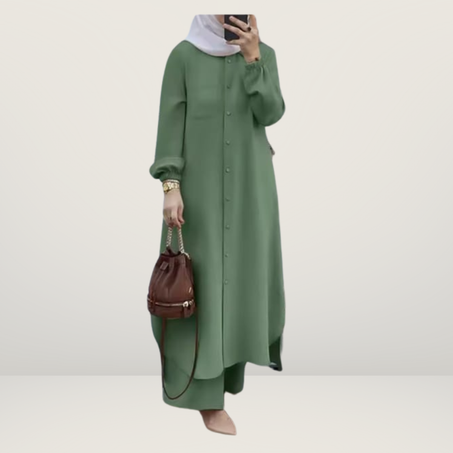 عباية تركية أنيقة بتصميم عصري 🌸🖤