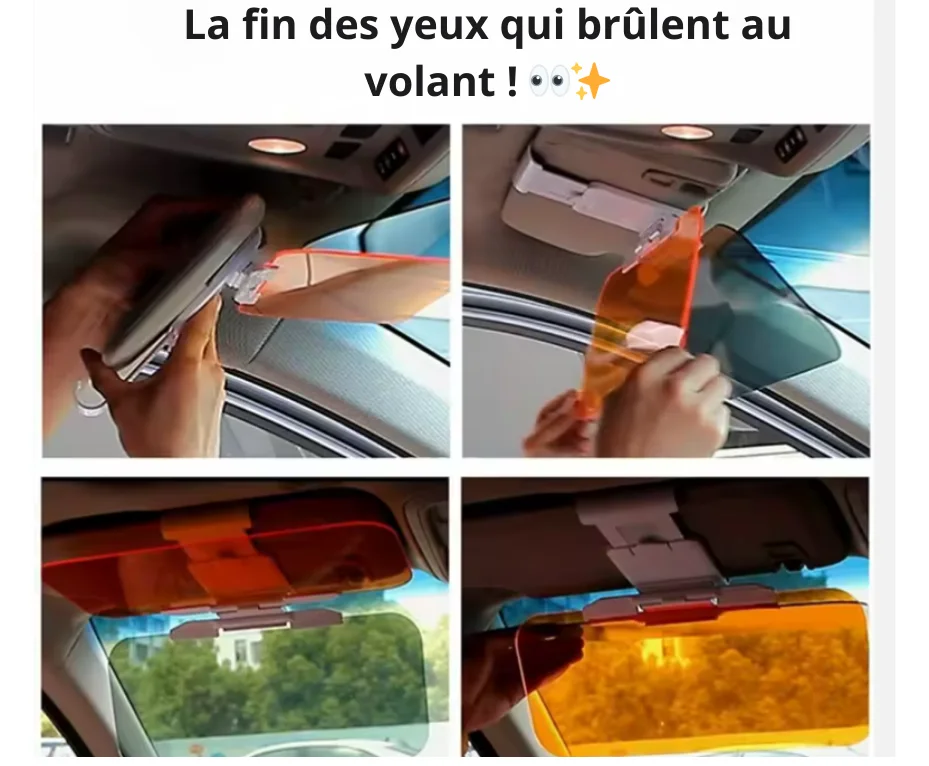 Anti-éblouissement voiture extérieur pare-soleil