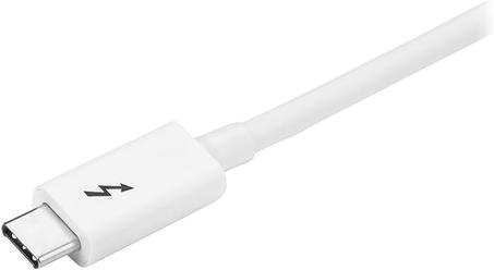 StarTech.com Cable Thunderbolt 3 pasivo de 3.3 pies, 20 Gbps, 100 W PD, video 4K, cable Thunderbolt, compatible con modo Alt USB4/DP, Thunderbolt 4, USB 3.2/Type-C (TBLT3MM1MW)