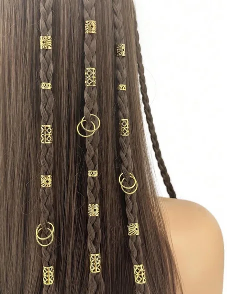 ✨Anneaux pour Cheveux – Look Tendance & Bohème ✨