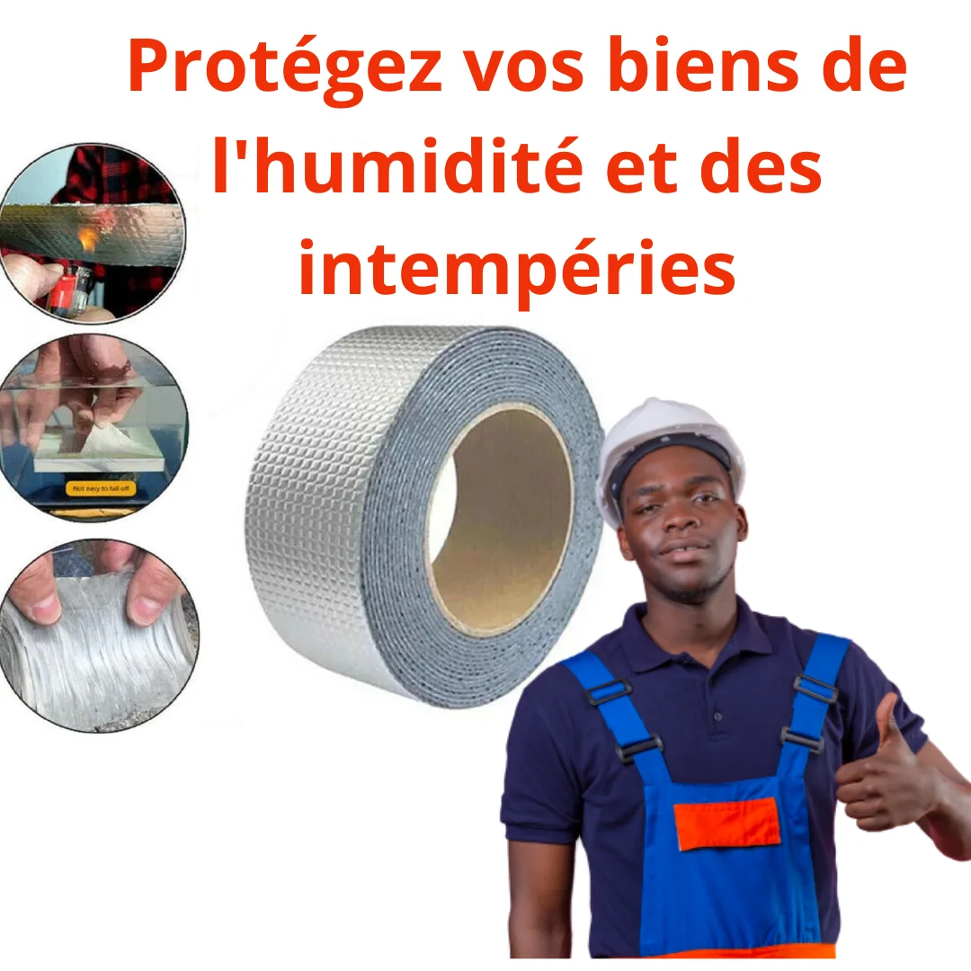 Ruban super étanche🔥, caoutchouc butyle, taille (10cm *5m)