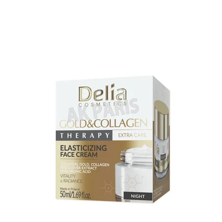 GOLD & COLLAGEN THERAPY -ELASTICITY FACE CREAM NIGHT 50ML GB K12