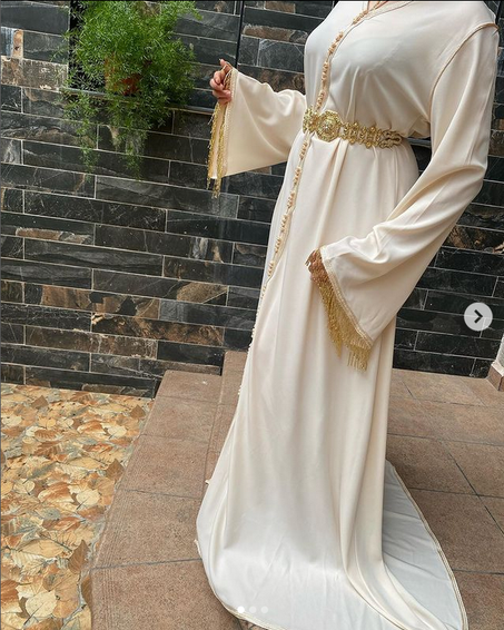 حزام + قفطان ------- Caftan + Ceinture