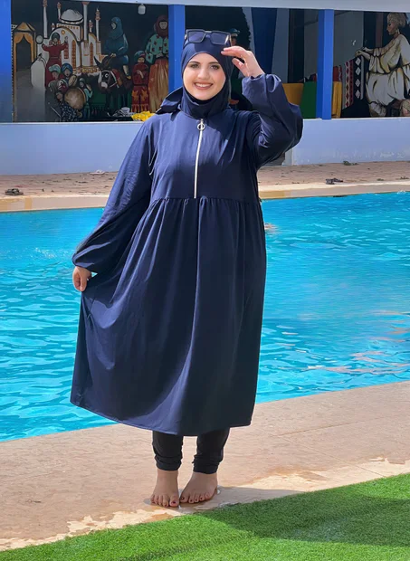 🌸 بوركيني 4 قطع  جودة عالية 🌸