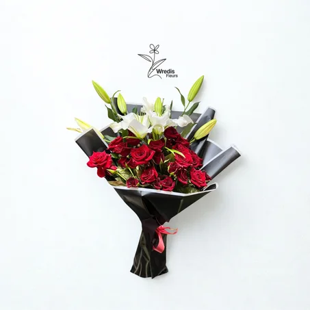 🤍🌸 Bouquet “Lylis Élégance” 🌸🤍