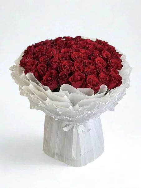 🌹 Bouquet “Pureté Royale