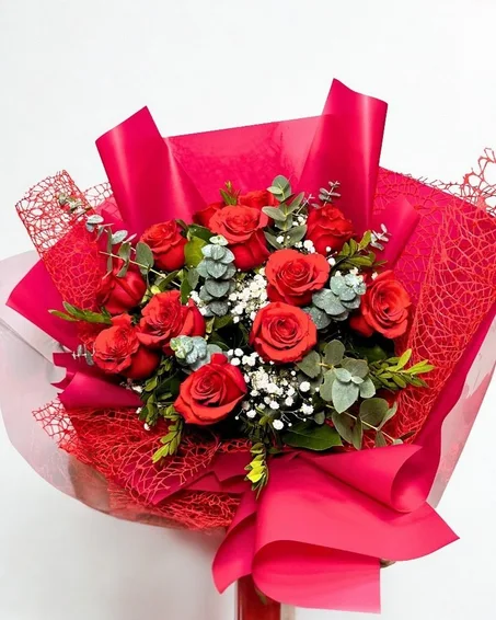 Bouquet Fleuri “Jardin Romantique