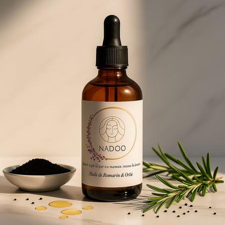 زيت إكليل الجبل والحبة السوداء