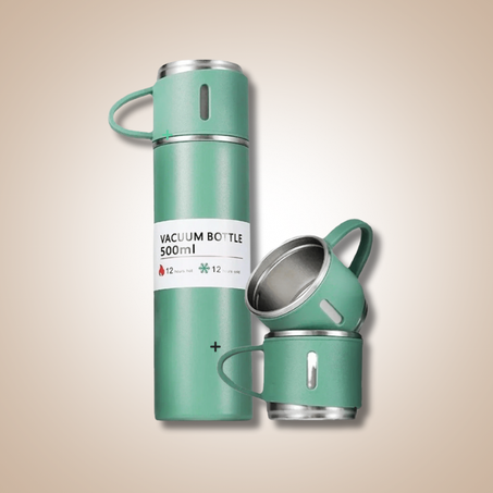 كوب معزول (أخضر)