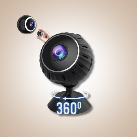جيسي - كاميرا واي فاي صغيرة 360 درجة
