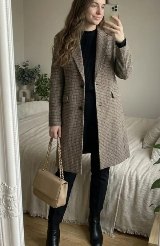 manteau cachemire femme