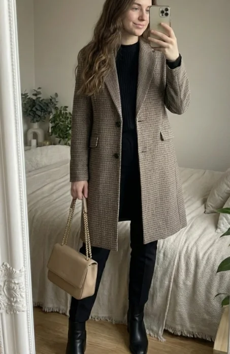 manteau cachemire femme