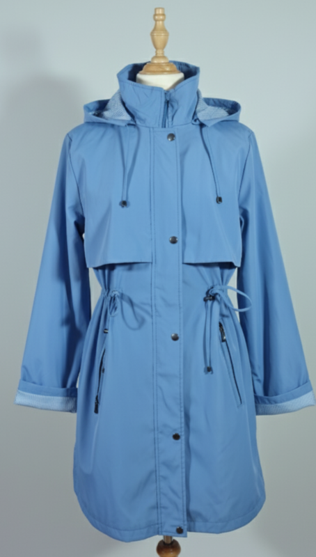 معطف أزرق سماوي