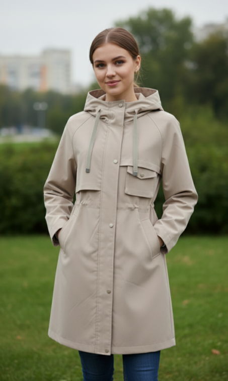 معطف نسائي أنيق وعصري – Warm & Chic Coat