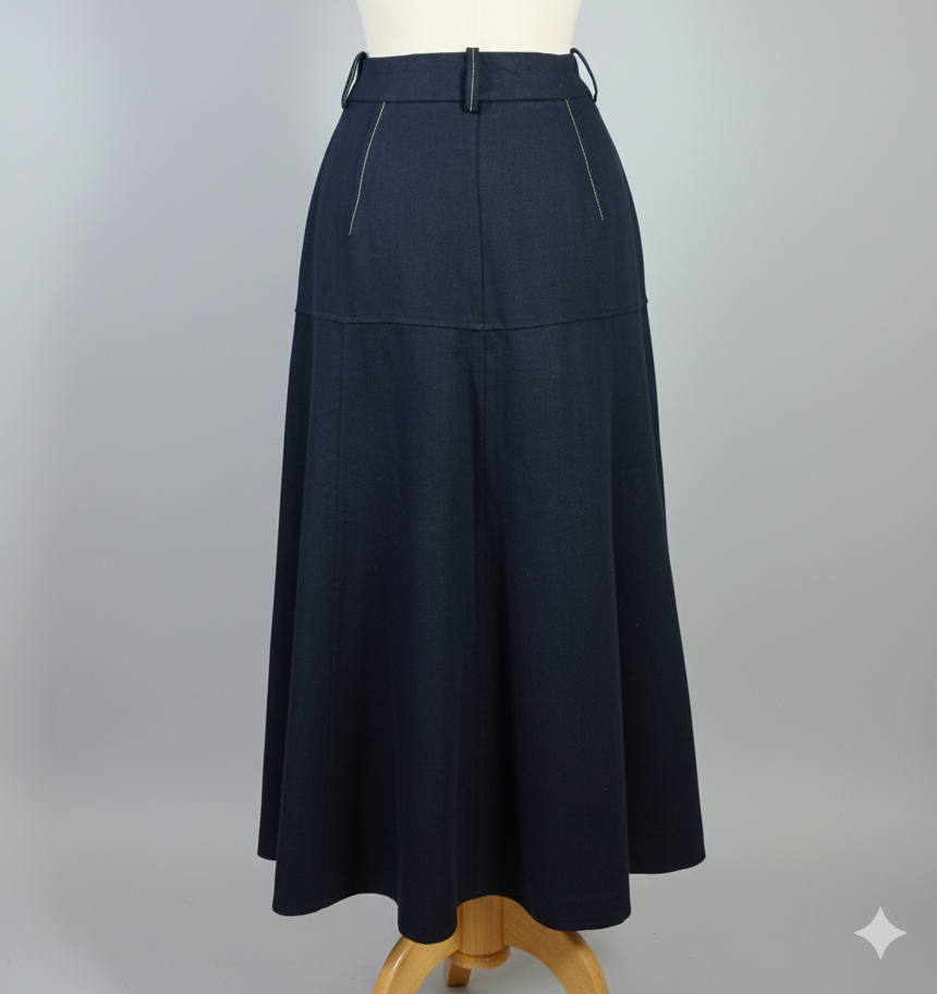 تنورة جينز نسائية،