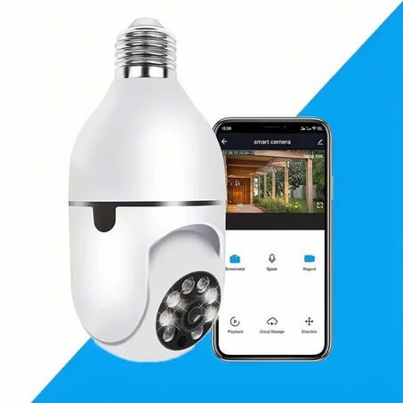 كاميرا لمبة ذكية 360°