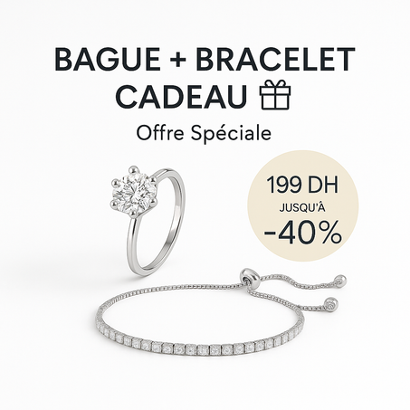 Bague Solitaire Éclat Éternel 925