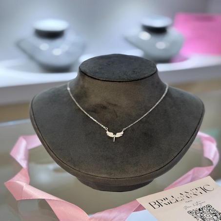 Collier Ailes d’Ange en Argent