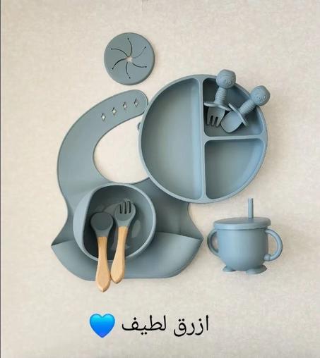 طقم  أواني السيليكون لأطفال