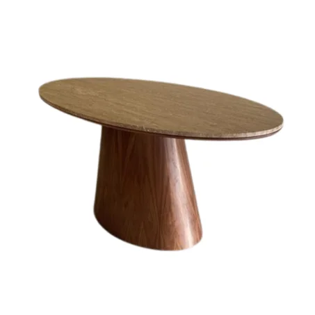 Table Ovalis – Élégance sculptée