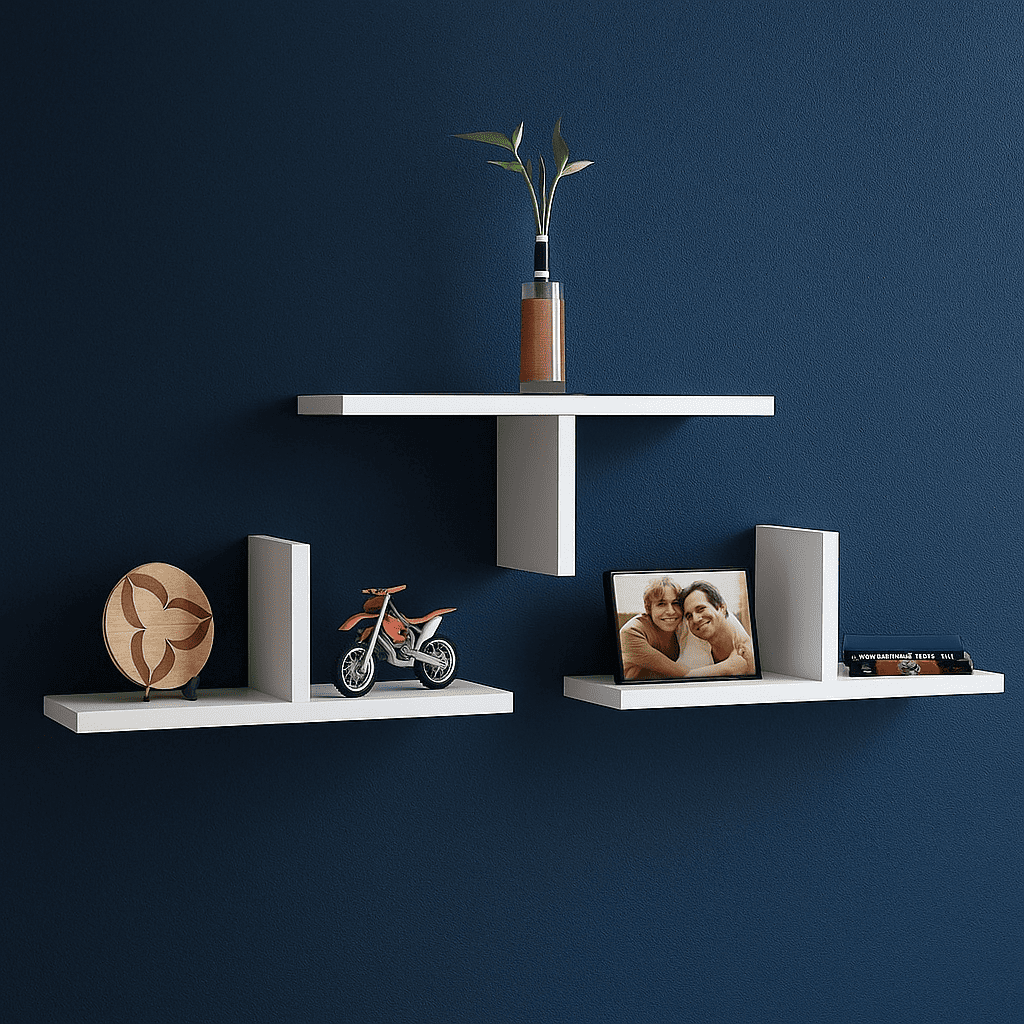 رفوف جدارية بتصميم أنيق وعصري
