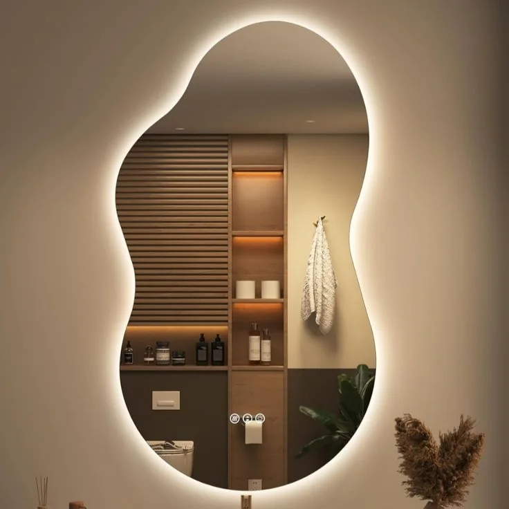 Miroirs LED & Bouclé