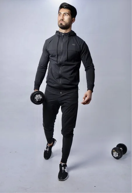 Survêtement Ploy Cap Homme Noir