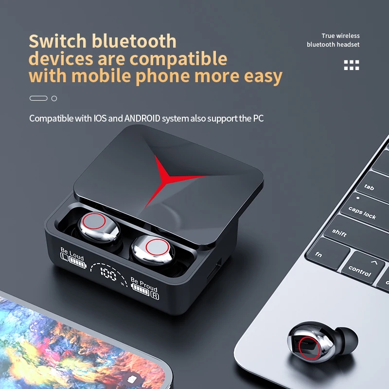 سماعات بلوتوث M90 pro تخفيض 15%