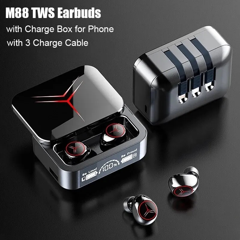 سماعات بلوتوث M88 plus تخفيض 15%