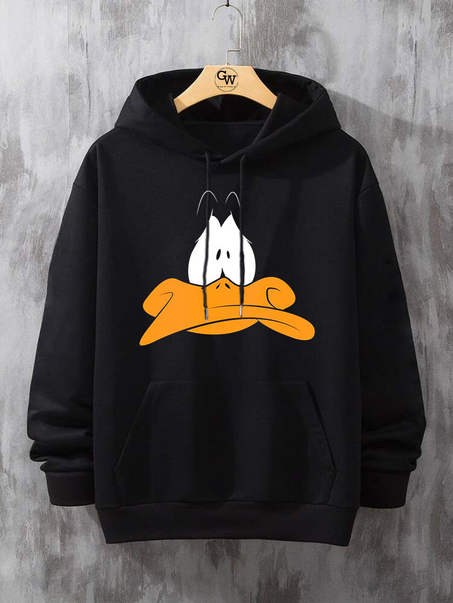 Batoot Black Hoodie Oversized