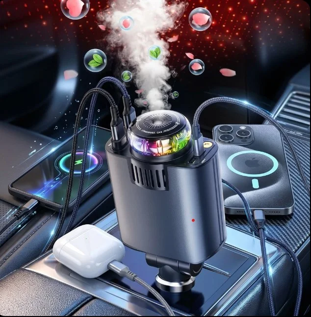 Chargeur voiture  5 en 1