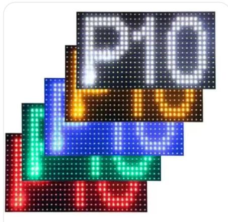 Afficheur Led  Display Couleur P1 P2 P3 P4 P5 jusqu a P10