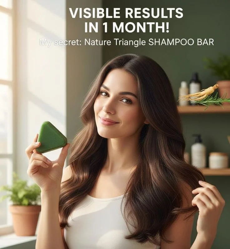 شامبو لصحة فروة الرأس - شامبو عشبي قوي لتقليل القشرة وتقوية الشعر