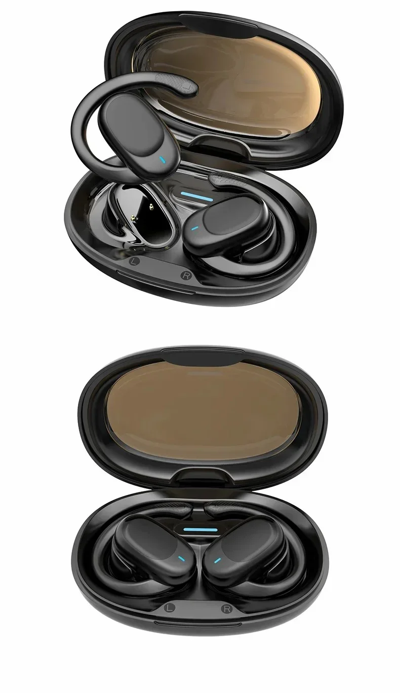 JM05 OWS Casque Bluetooth à conduction d'air Écouteurs sans fil HiFi Sport - Blanc 10