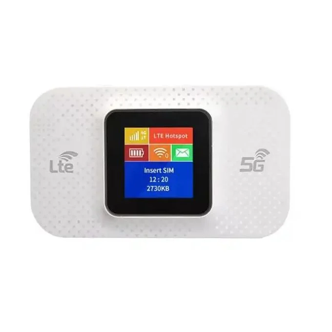 Routeur WiFi Portable 5G/4G LTE – 300Mbps | Batterie 3000mAh | Carte SIM
