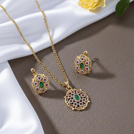 Collier & Boucles d’oreilles