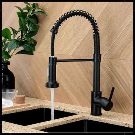 Mitigeur évier noir