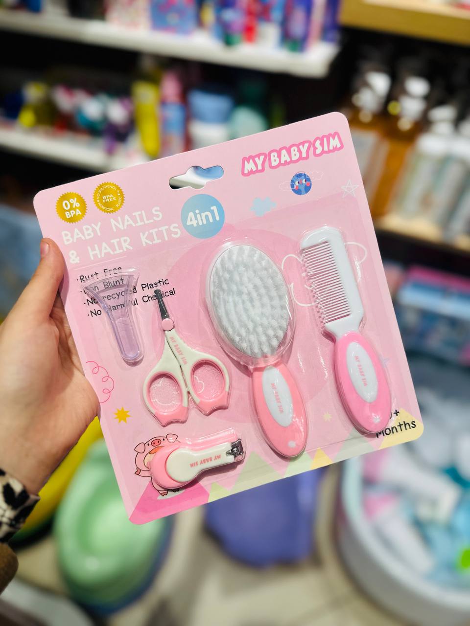 BABY NATLAS& HAIR KITS 4in1