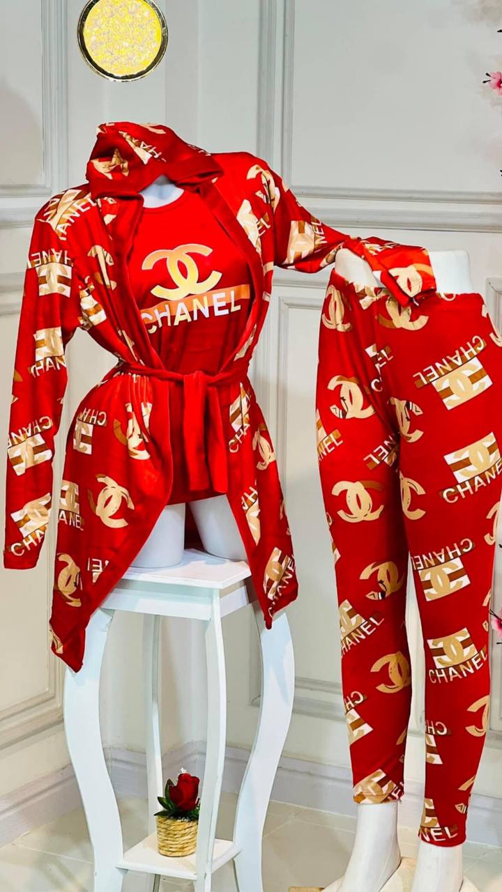 PYJAMA FEMME 3PIECE-CHANEL-STANDARD