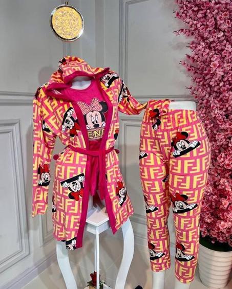PYJAMA FEMME 3PIECE-FANDI-STANDARD