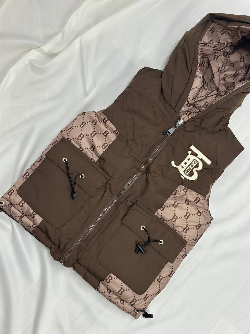 GILET ENFENT-DOUBLE FACE