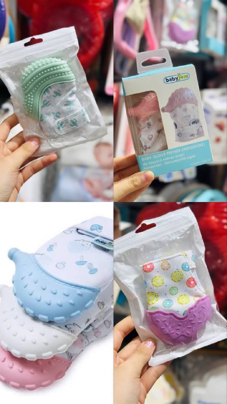 GANT DENTITION POUR BEBE