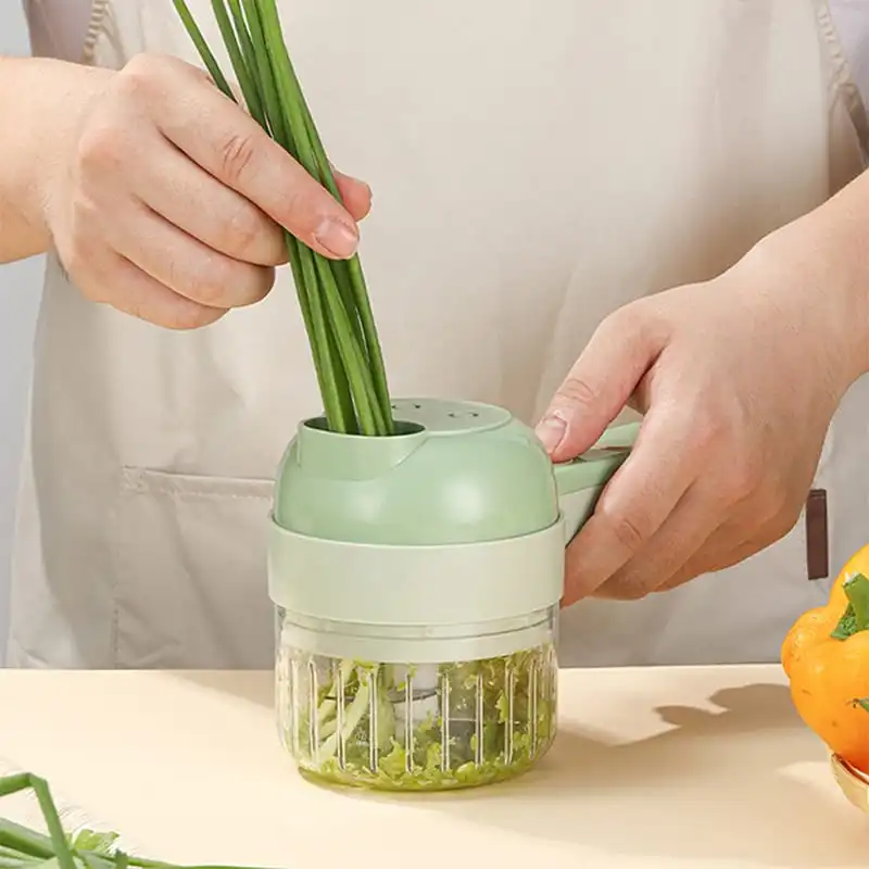 قطاعة الخضار الذكية المحمولة 4 في 1