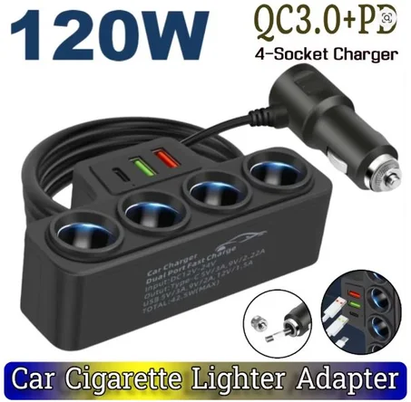 Chargeur voiture 7 en 1